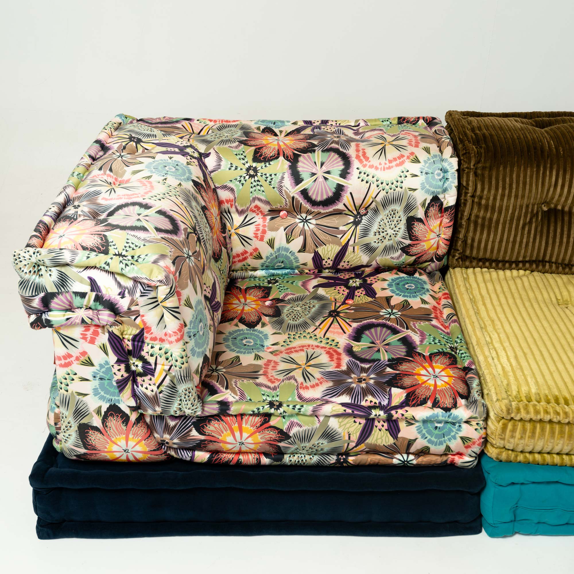 Roche Bobois Mah-Jong Modular Sofa in Missoni & Kenzo Fabric