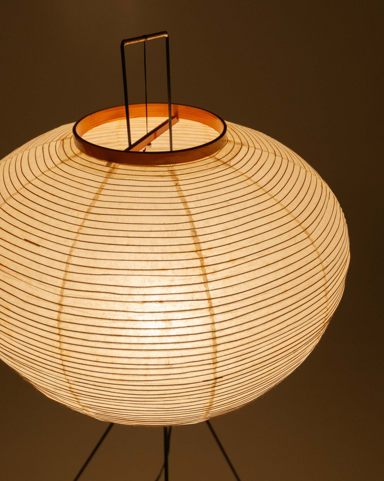 Early Isamu Noguchi Akari Floor Lamp 10A, 1950s