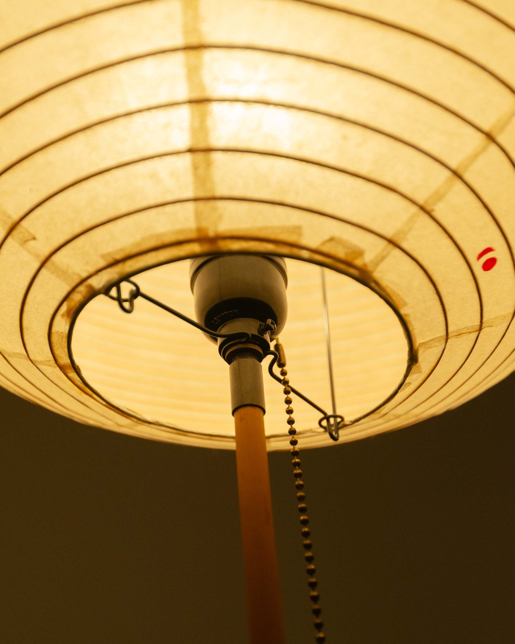 Early Isamu Noguchi Akari Light Sculpture BB3 45A Floor Lamp