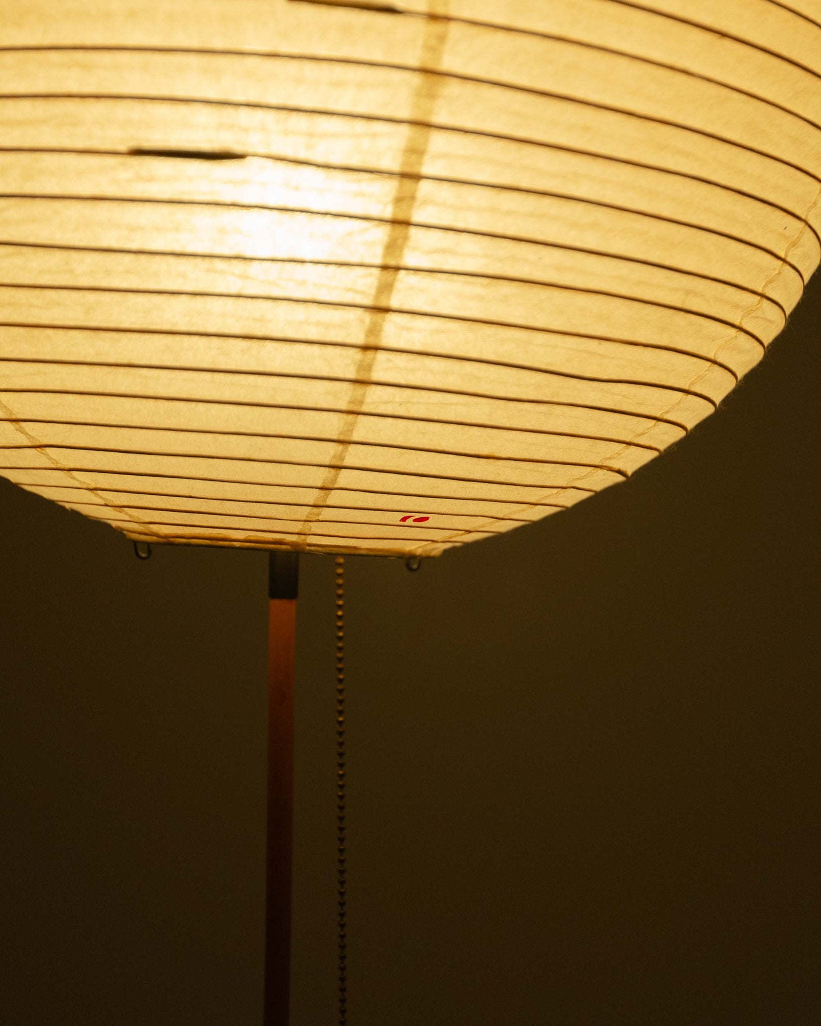 Early Isamu Noguchi Akari Light Sculpture BB3 45A Floor Lamp