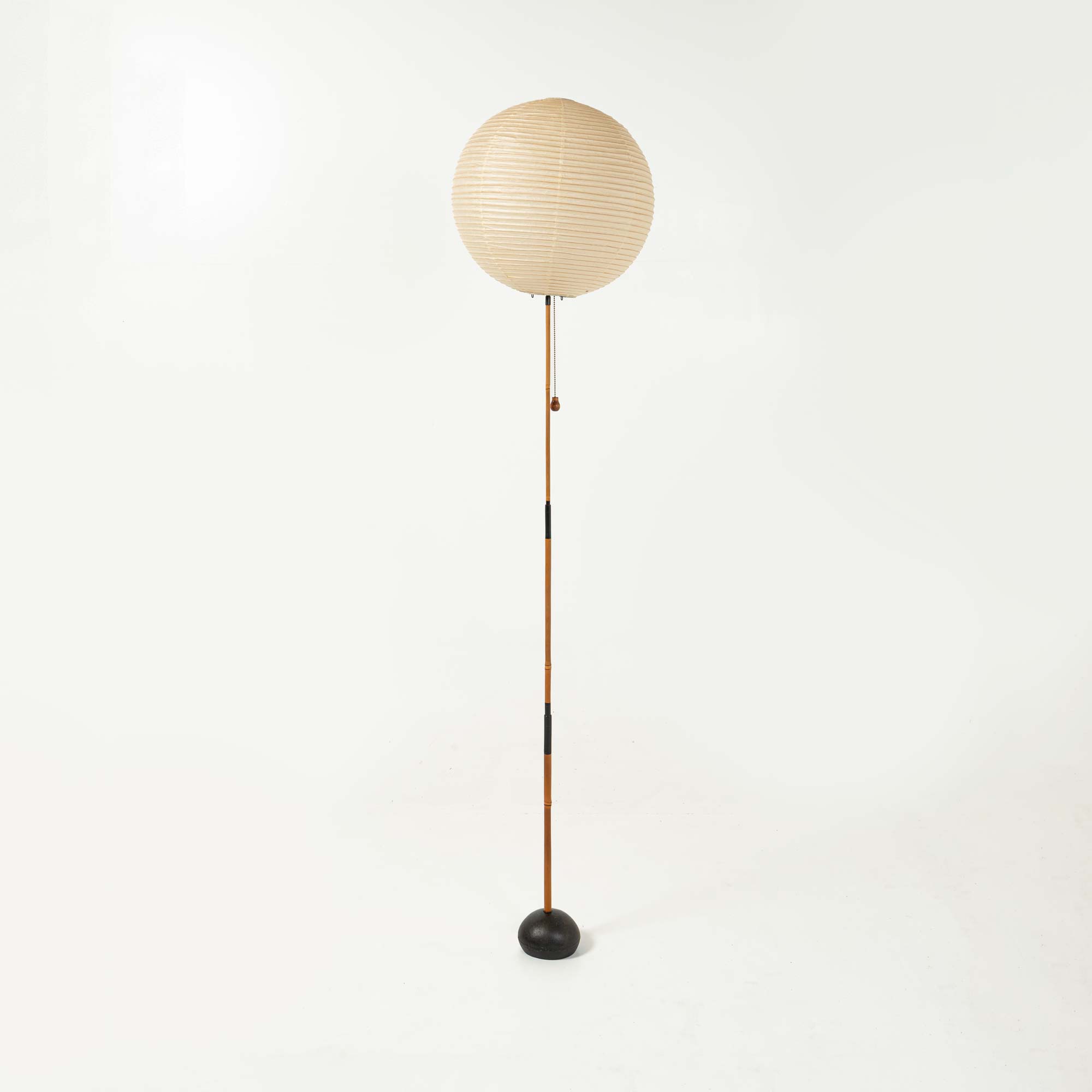 Early Isamu Noguchi Akari Light Sculpture BB3 45A Floor Lamp