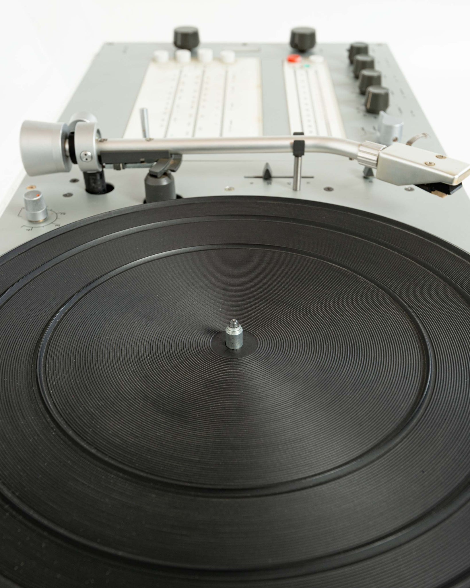 Dieter Rams for Braun Audio 310 Record Player and L60 floor speaker 1970s
