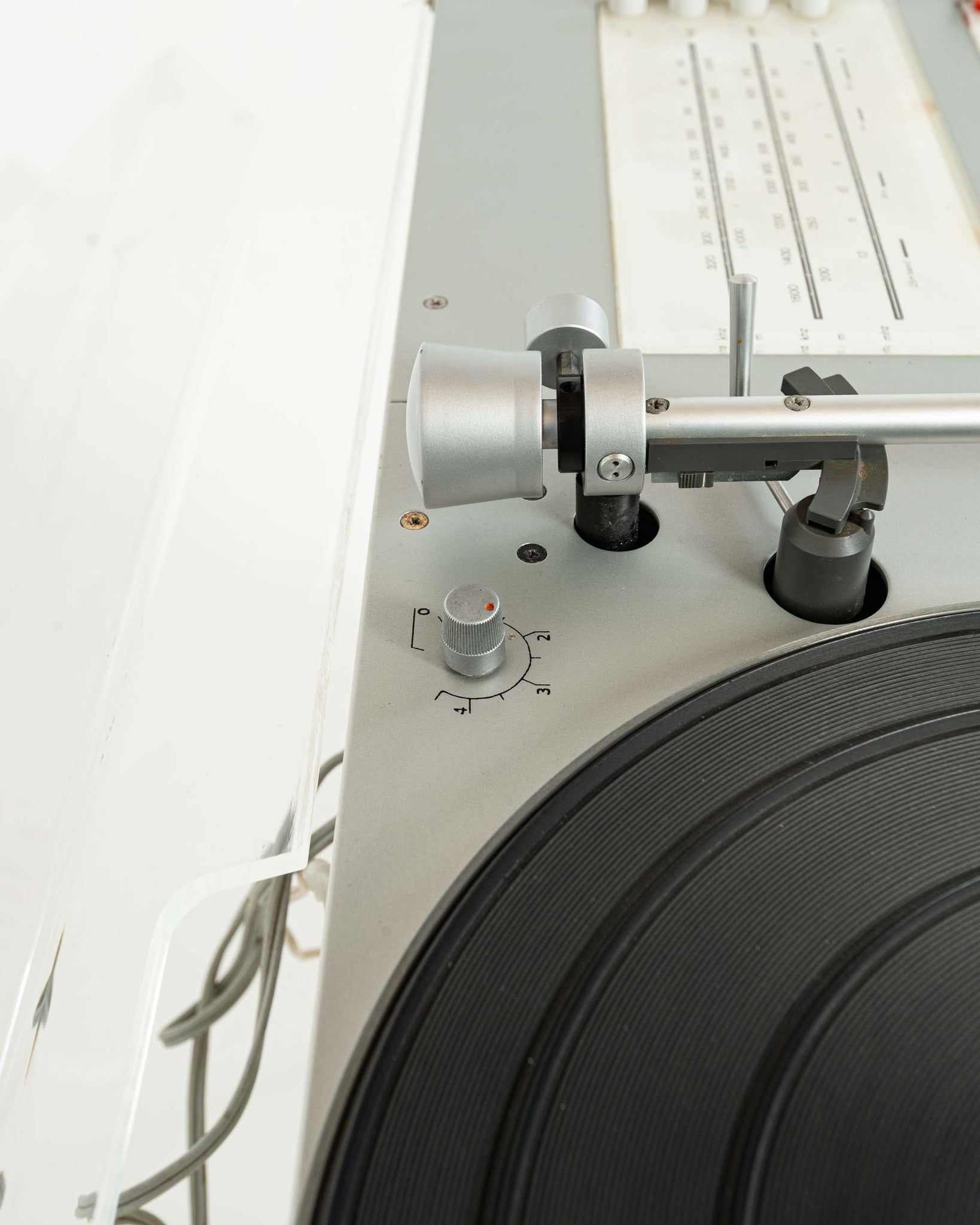 Dieter Rams for Braun Audio 310 Record Player and L60 floor speaker 1970s