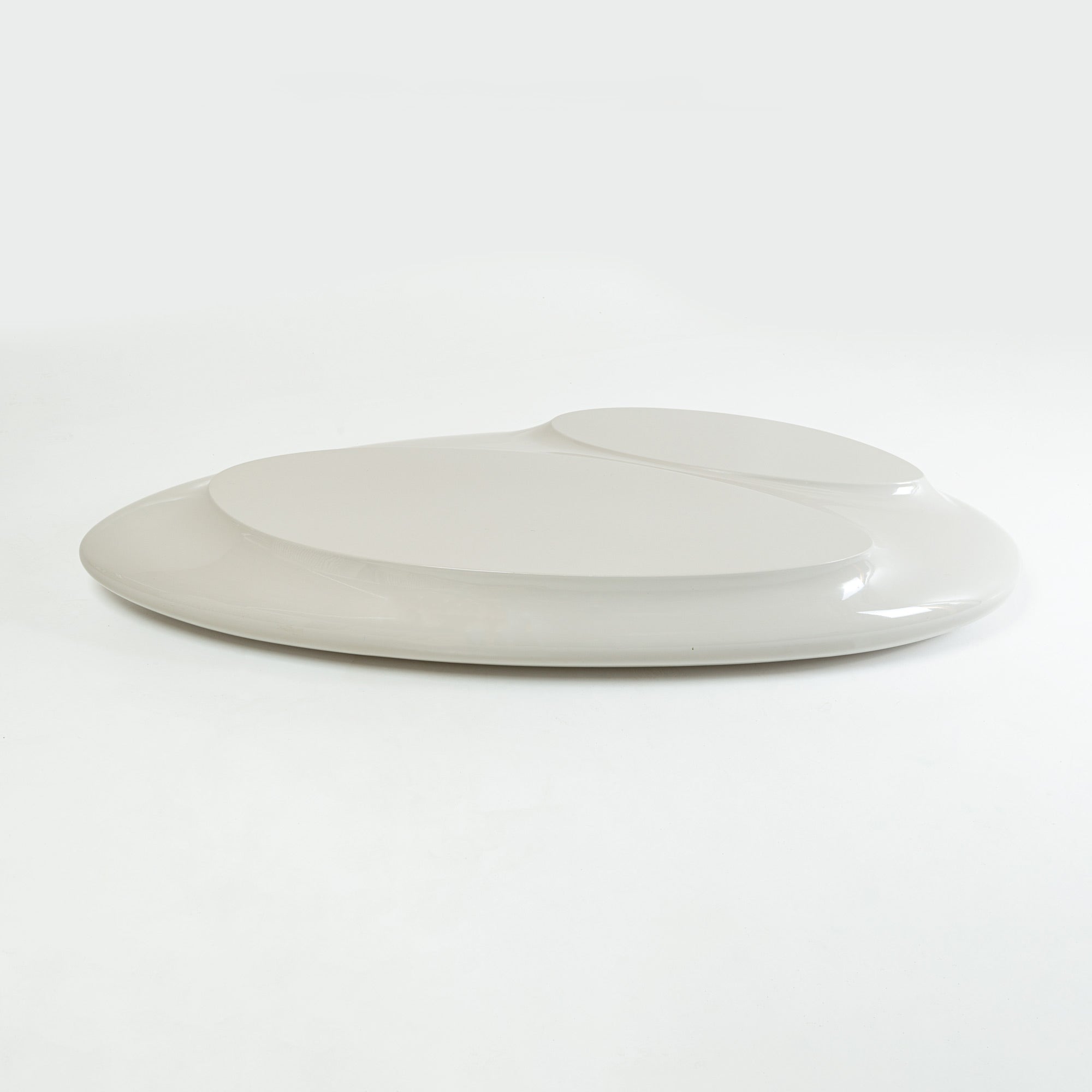 Cute Cut XXL biomorphic coffee table designed by Cédric Ragot for Roche Bobois