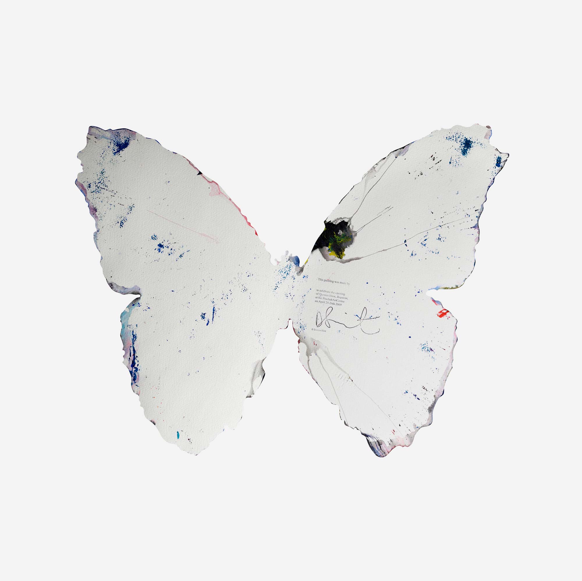 Butterfly Spin Painting by Damien Hirst, 2009