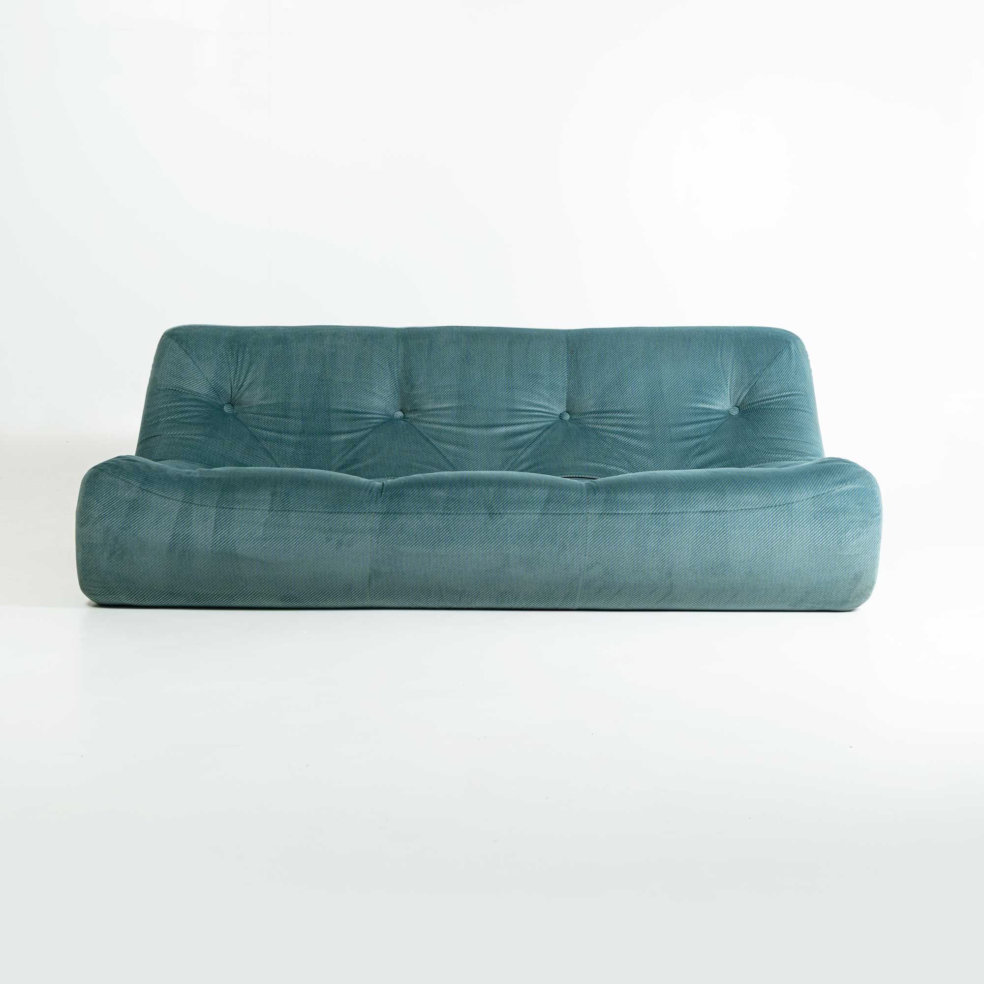 Ligne Roset Kali Three Seater Sofa in Emerald Corduroy