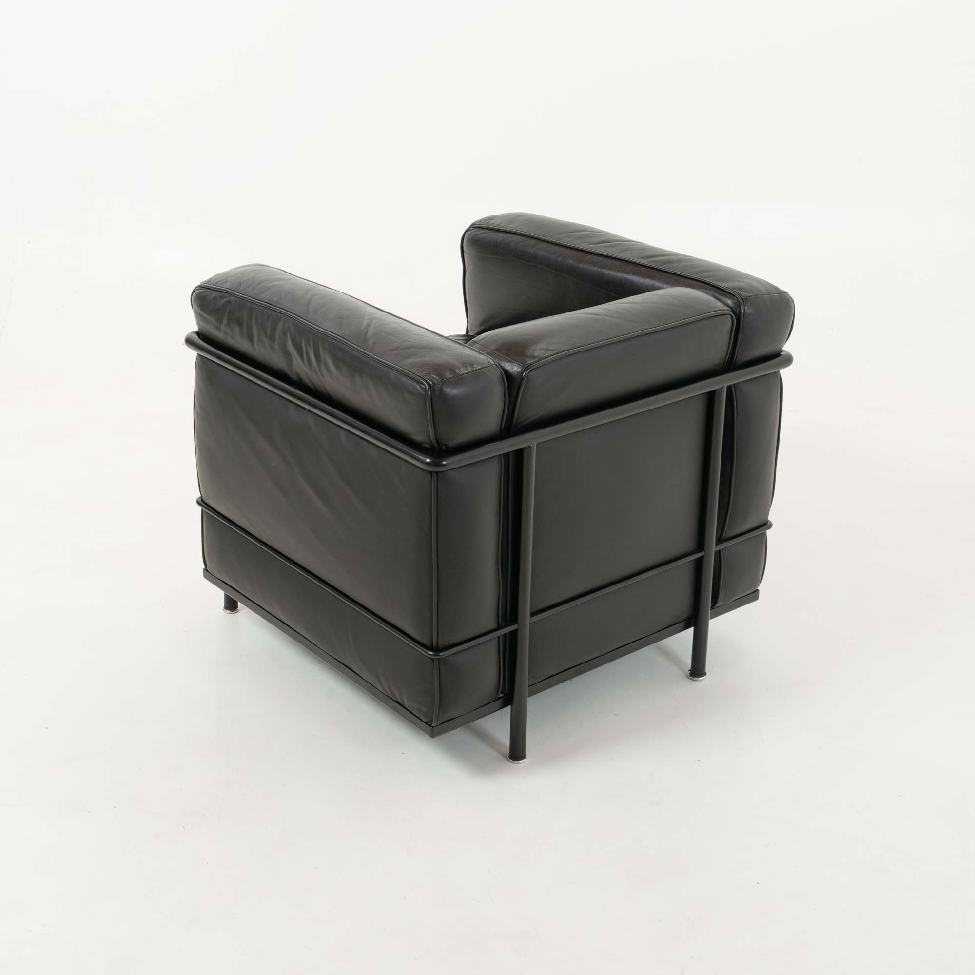 Early production LC2 Petite Modele Armchair by Le Corbusier for