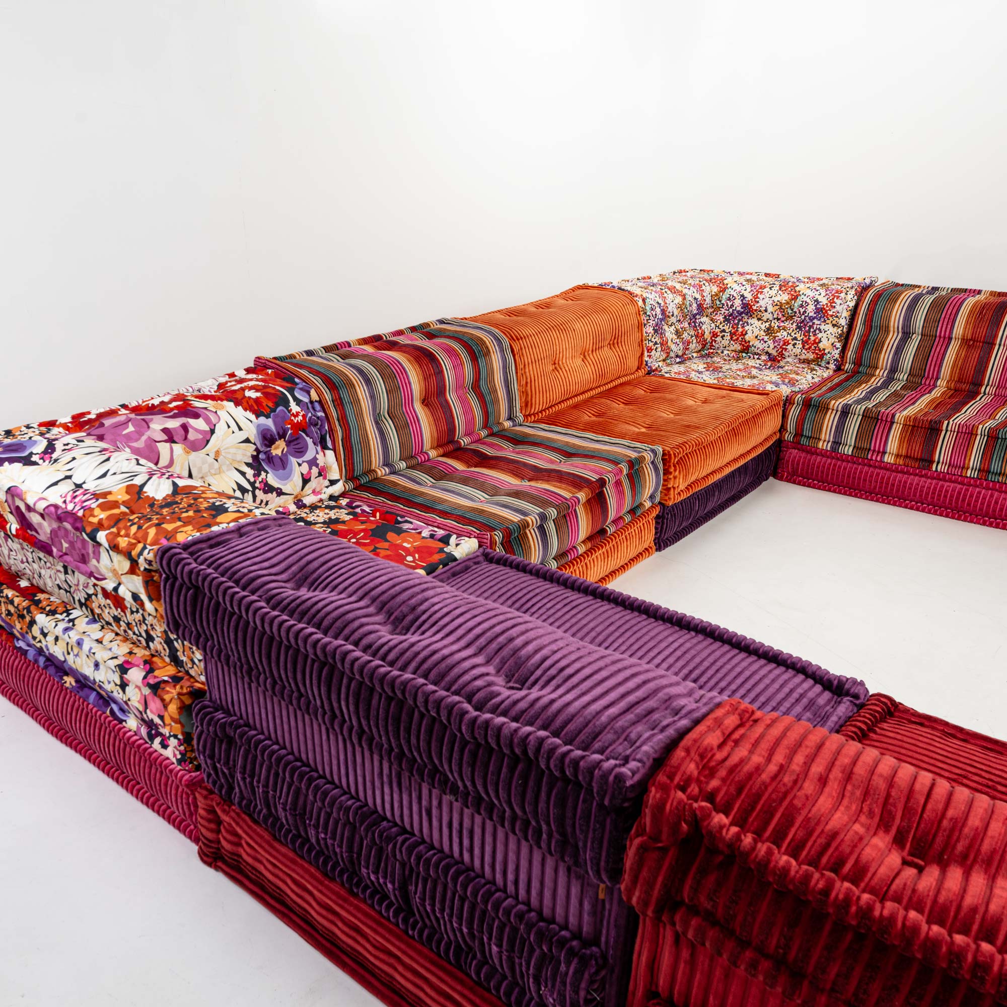 Roche Bobois MAH JONG ミッソーニ　ロッシュボボア Composition Missoni with platforms