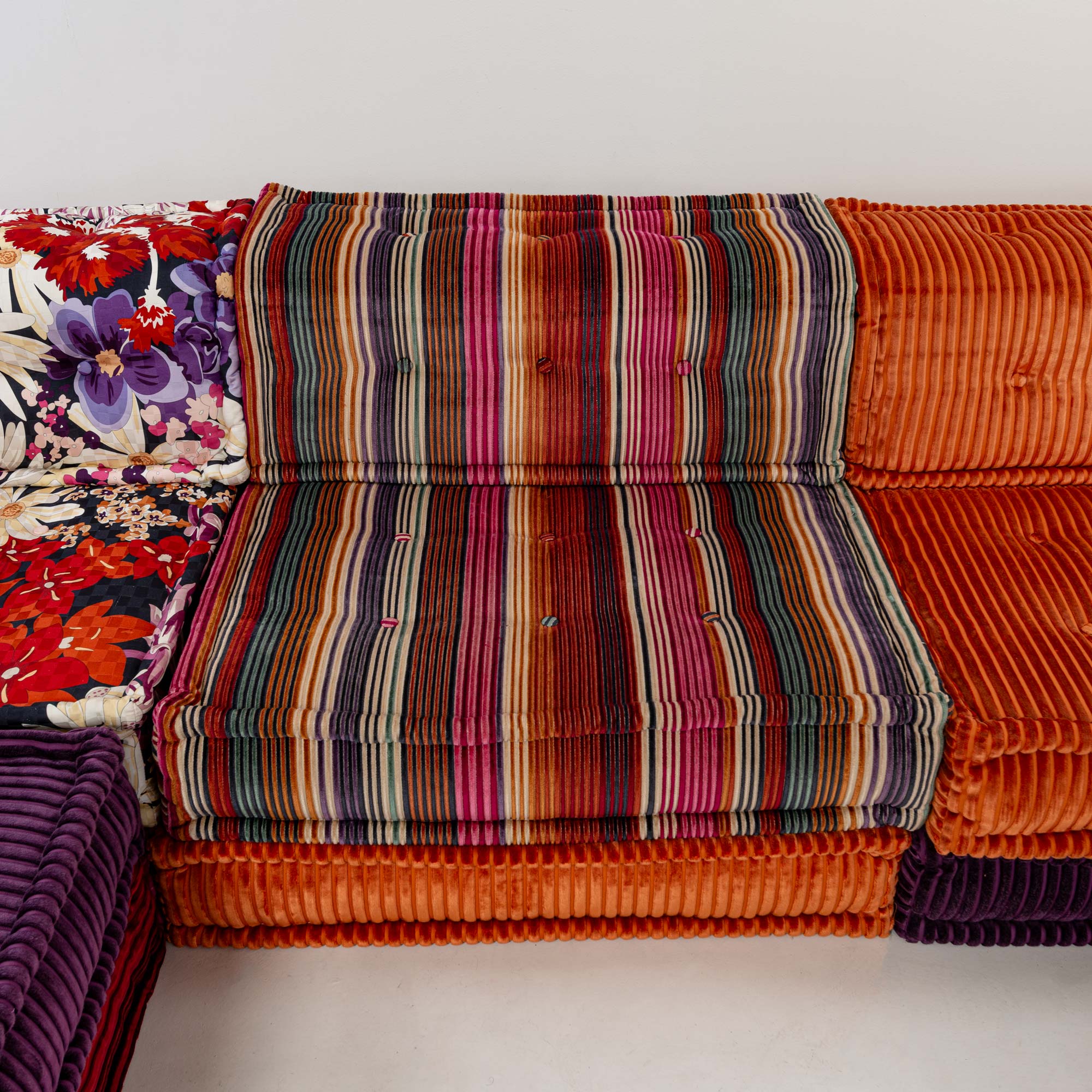 Roche Bobois Mah-Jong 24 piece Modular Sofa in Missoni Fabric