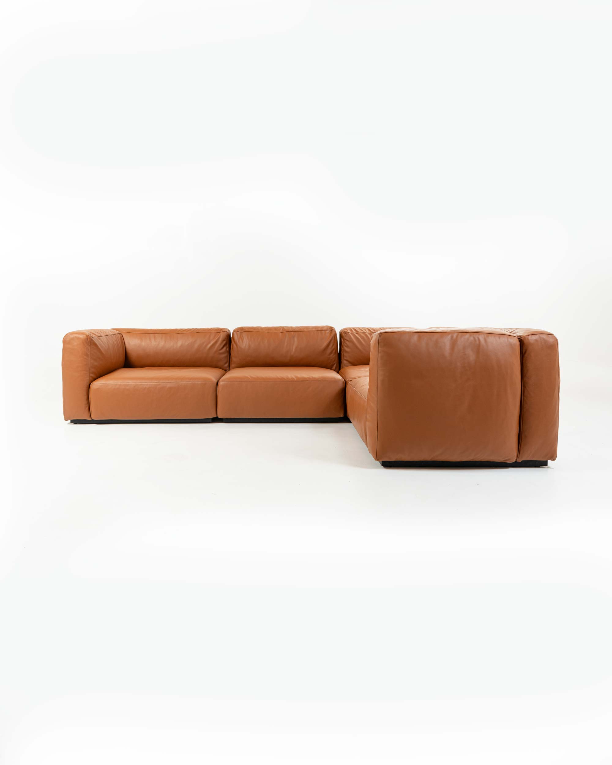 Piero Lissoni for Cassina Mex Cube 271 Sofa in Elmosoft Saddle