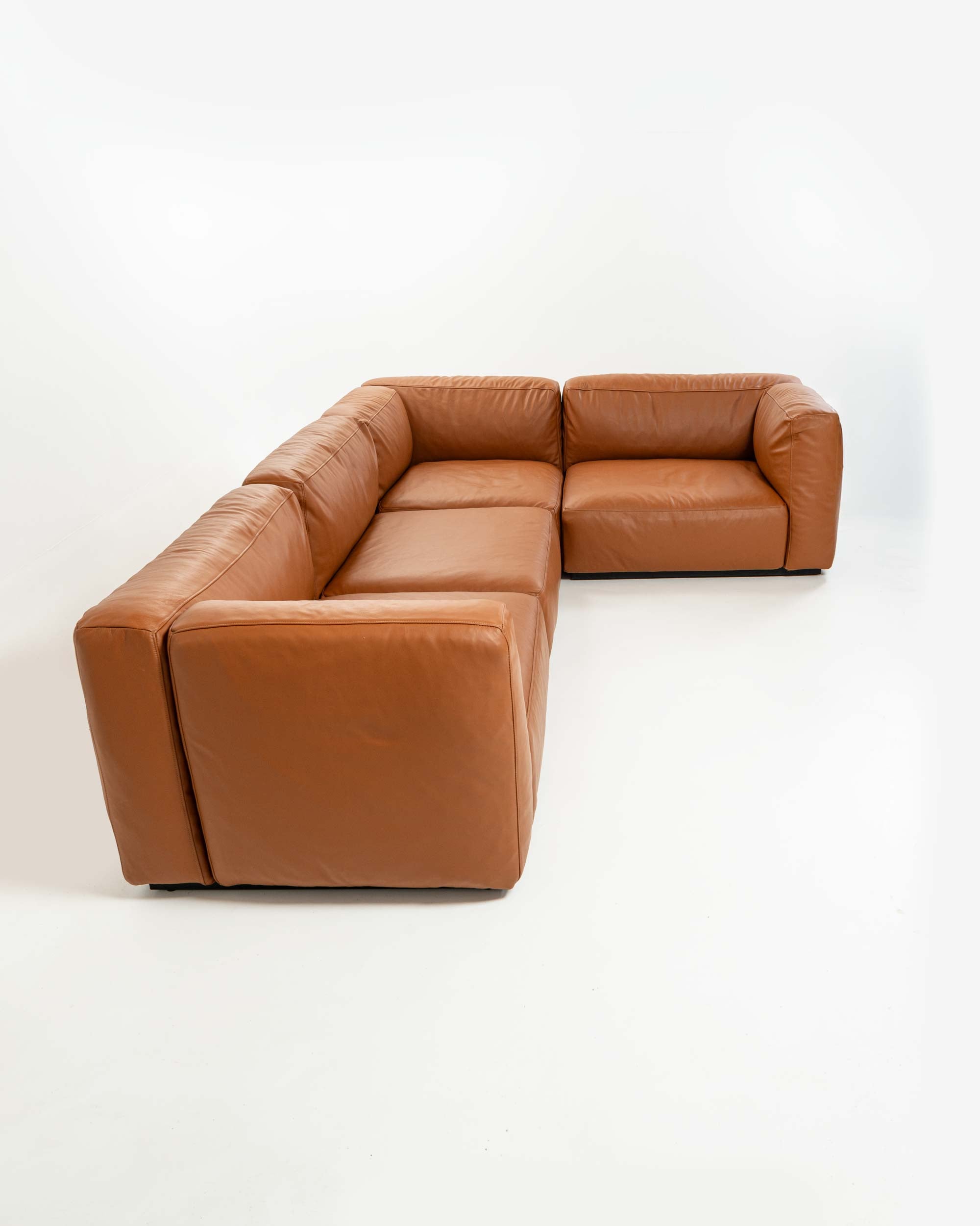 Piero Lissoni for Cassina Mex Cube 271 Sofa in Elmosoft Saddle