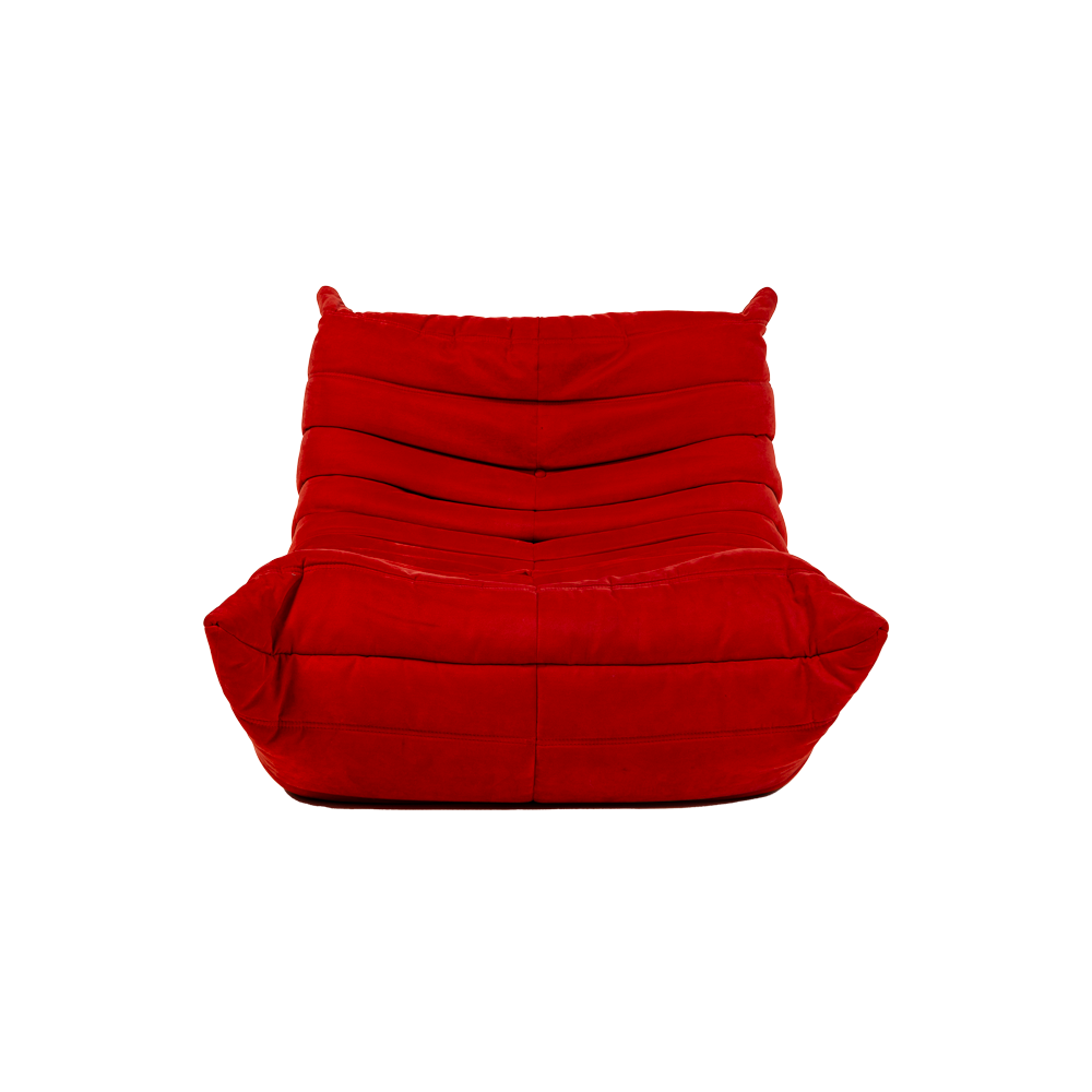 Michel Ducaroy's Togo Fireside Chair in Grenade Amalfi Fabric