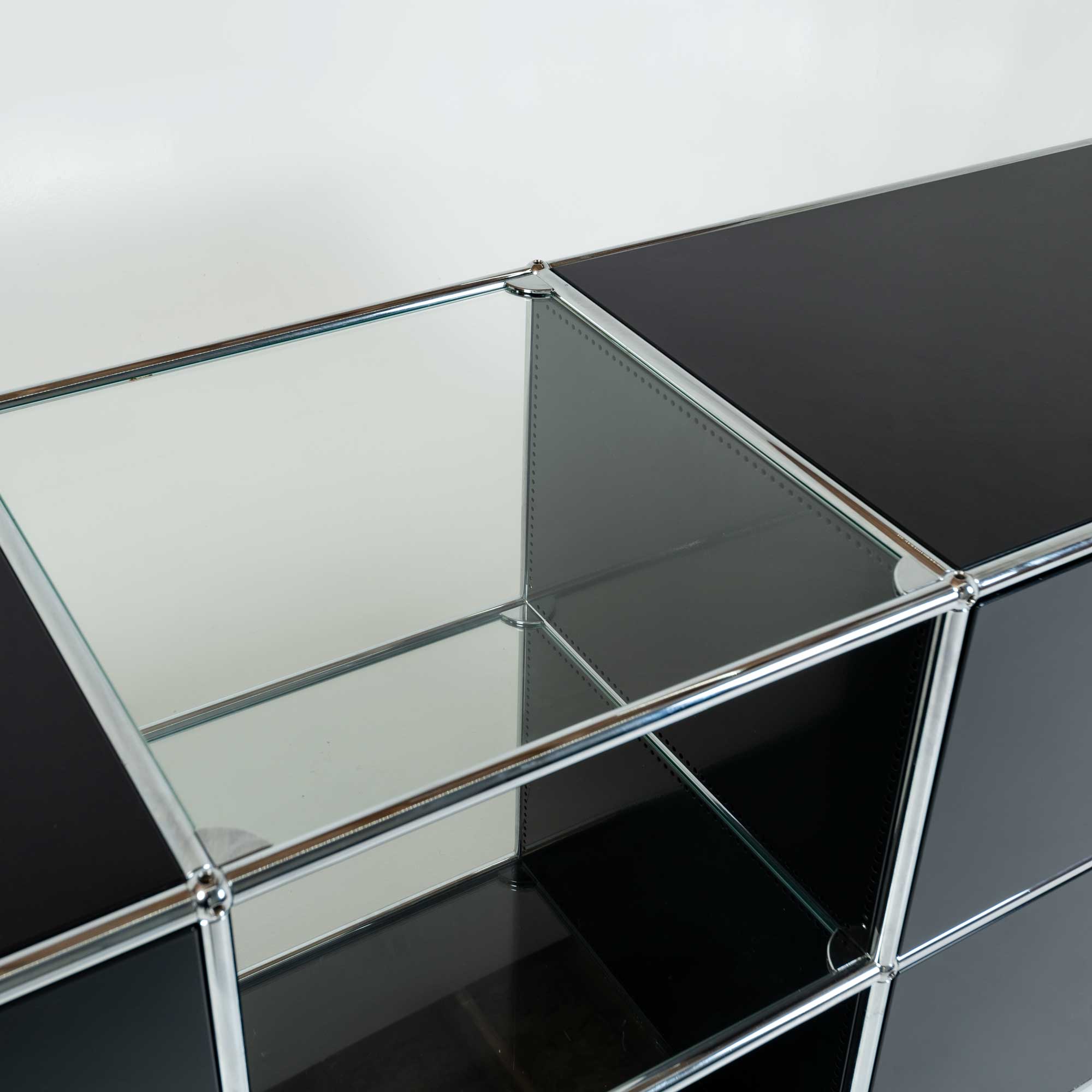 USM Haller Modular System Credenza in Graphite Black – Social Objects