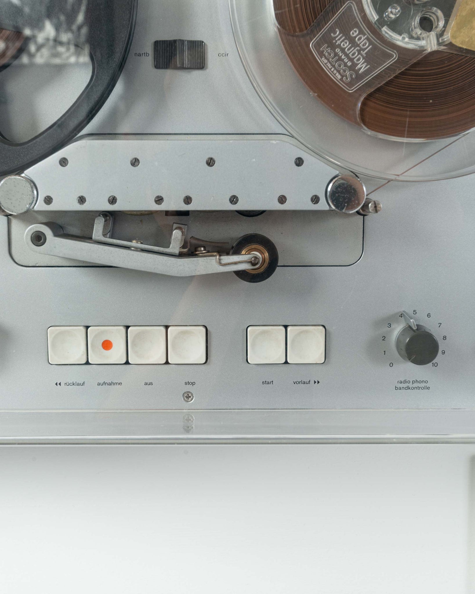 Dieter Rams for Braun Black Wall Mount Stereo System "Wandanlage" with TG60