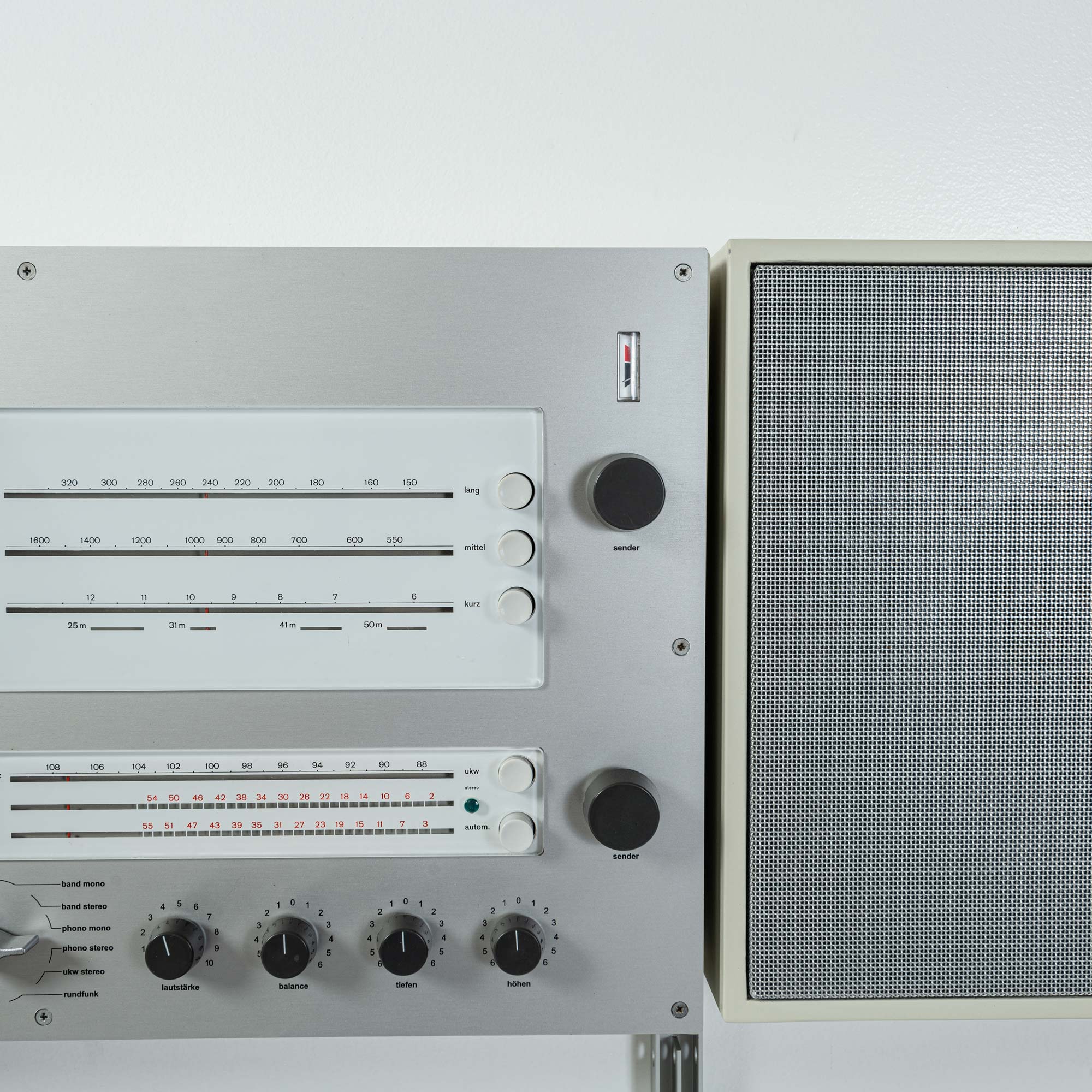 Dieter Rams for Braun Wall Mount Stereo System "Wandanlage"