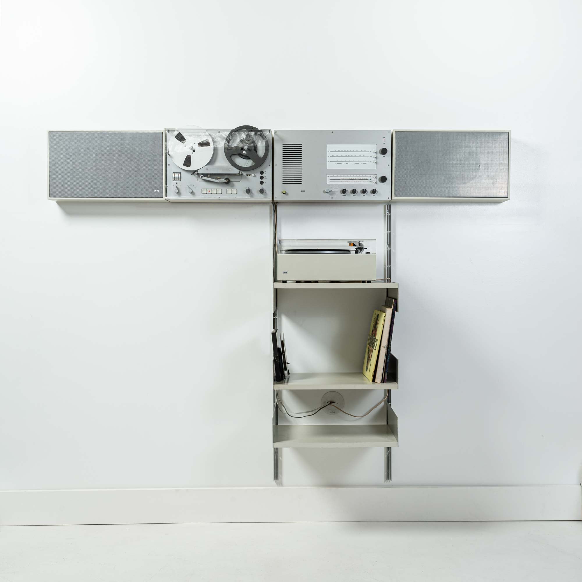 Dieter Rams for Braun Wall Mount Stereo System "Wandanlage"