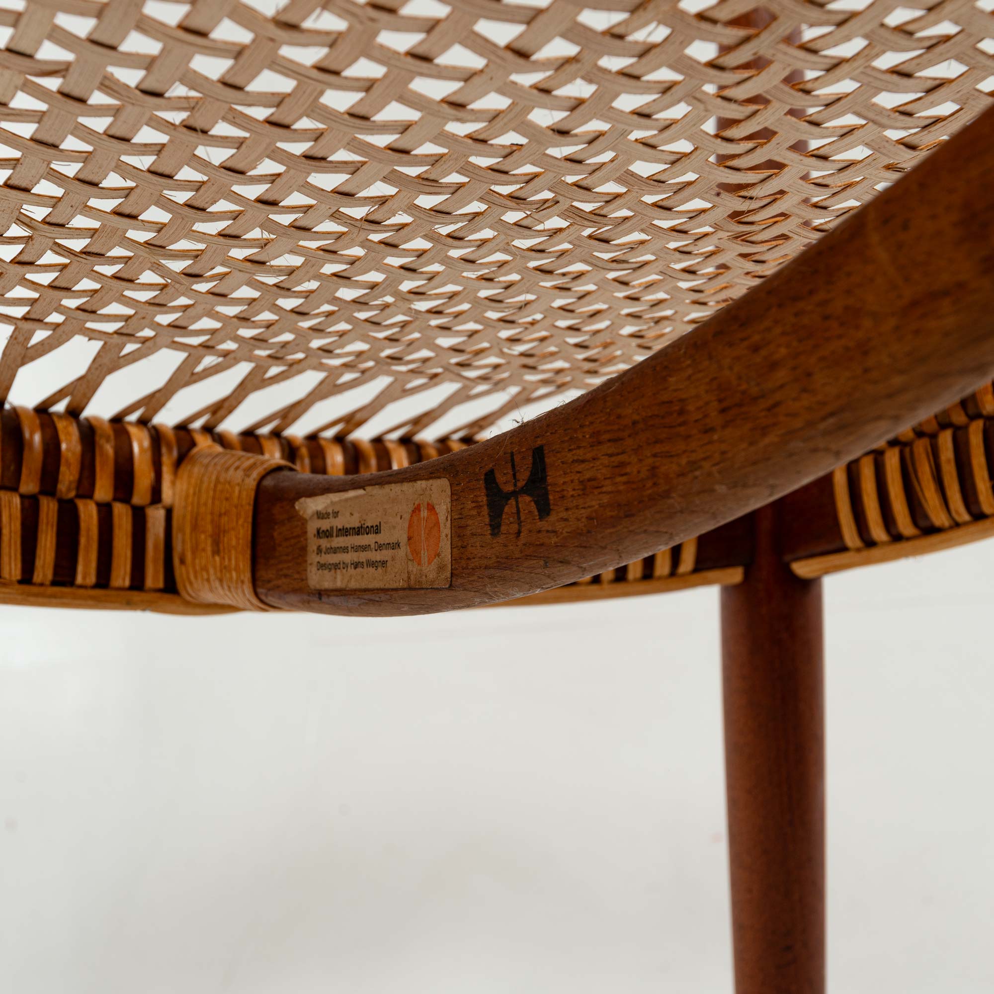 A pair of Hans Wegner for Johannes Hansen JH501 