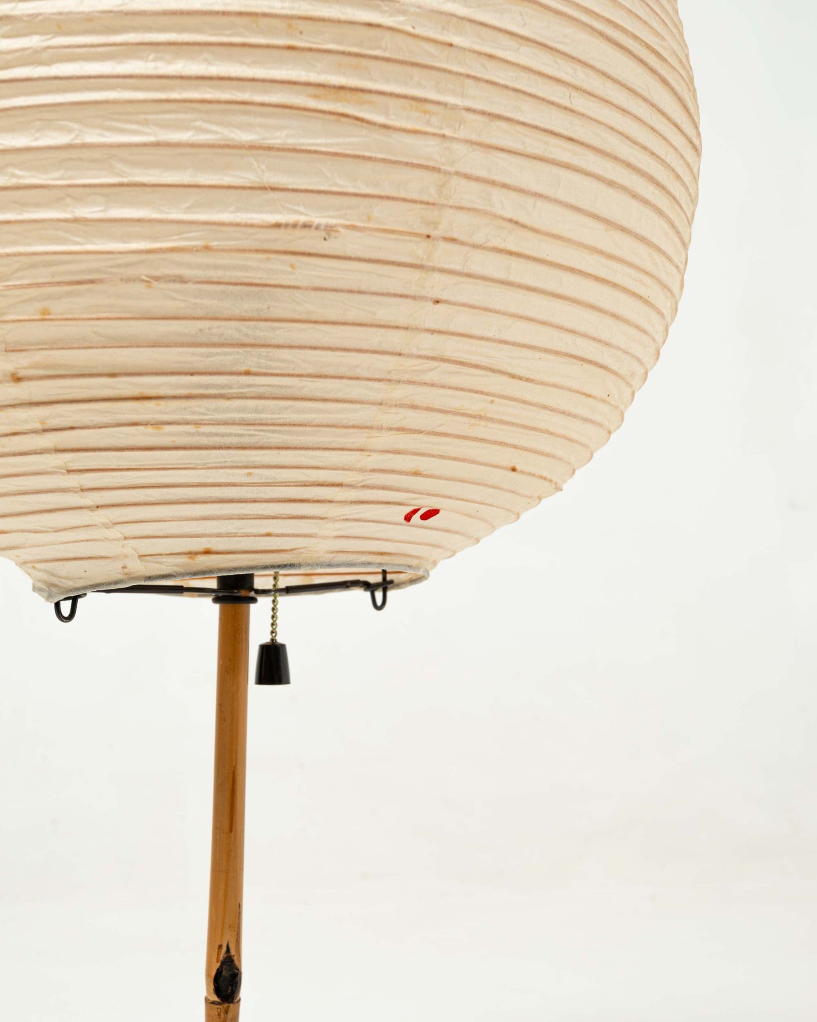 Early Isamu Noguchi Akari Table Lamps BB1 with 30A shade