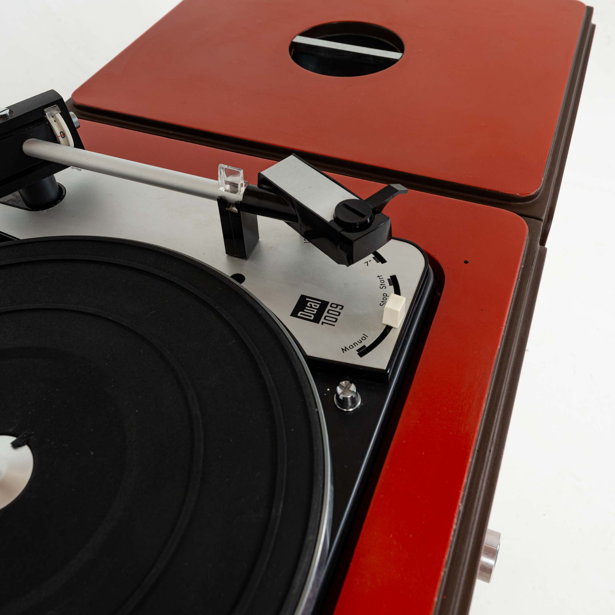 RR126 Radiophonograph Turntable by the Castiglionis for Brionvega Red ...
