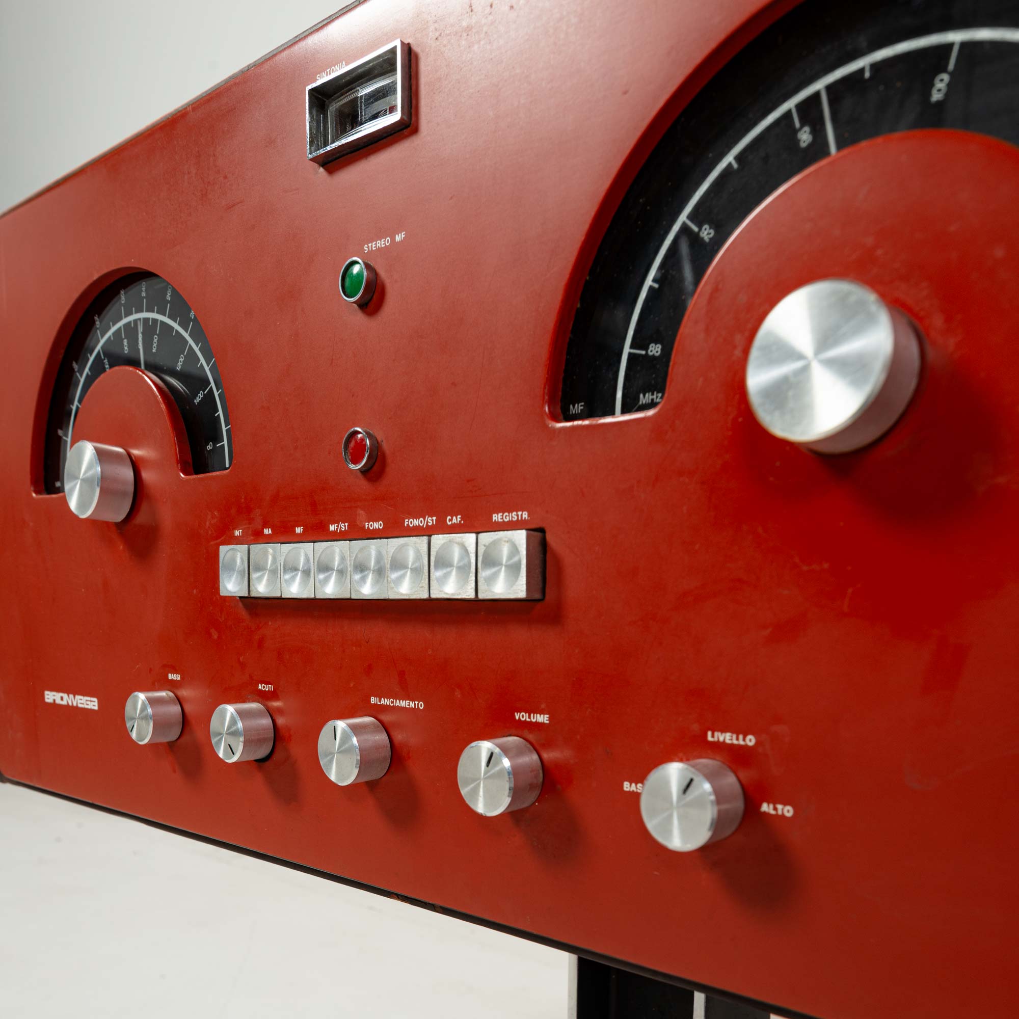 RR126 Radiophonograph Turntable by the Castiglionis for Brionvega