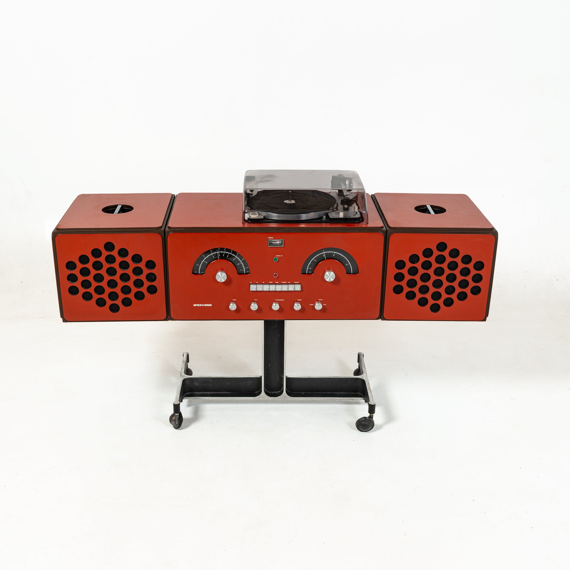 RR126 Radiophonograph Turntable by the Castiglionis for Brionvega