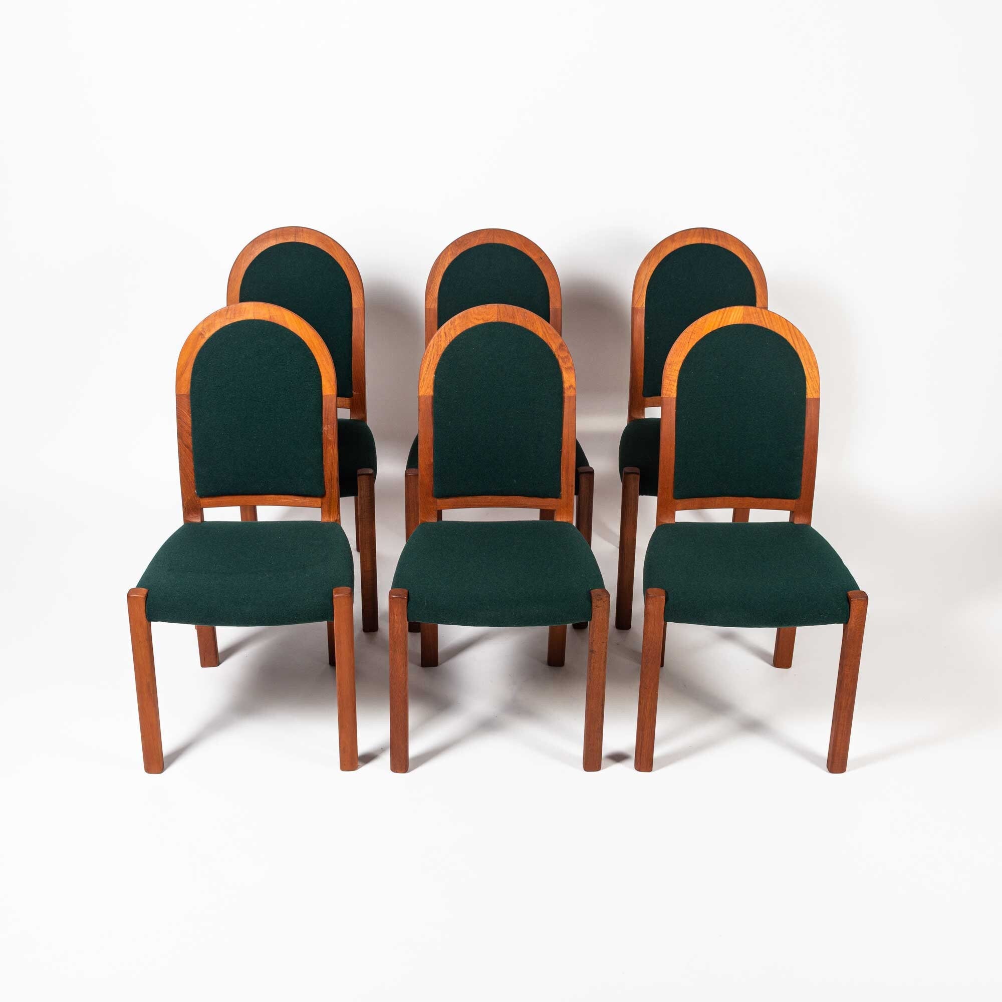 Set of 6 Model 311 Chairs by Niels Otto Møller for J.L. Moller