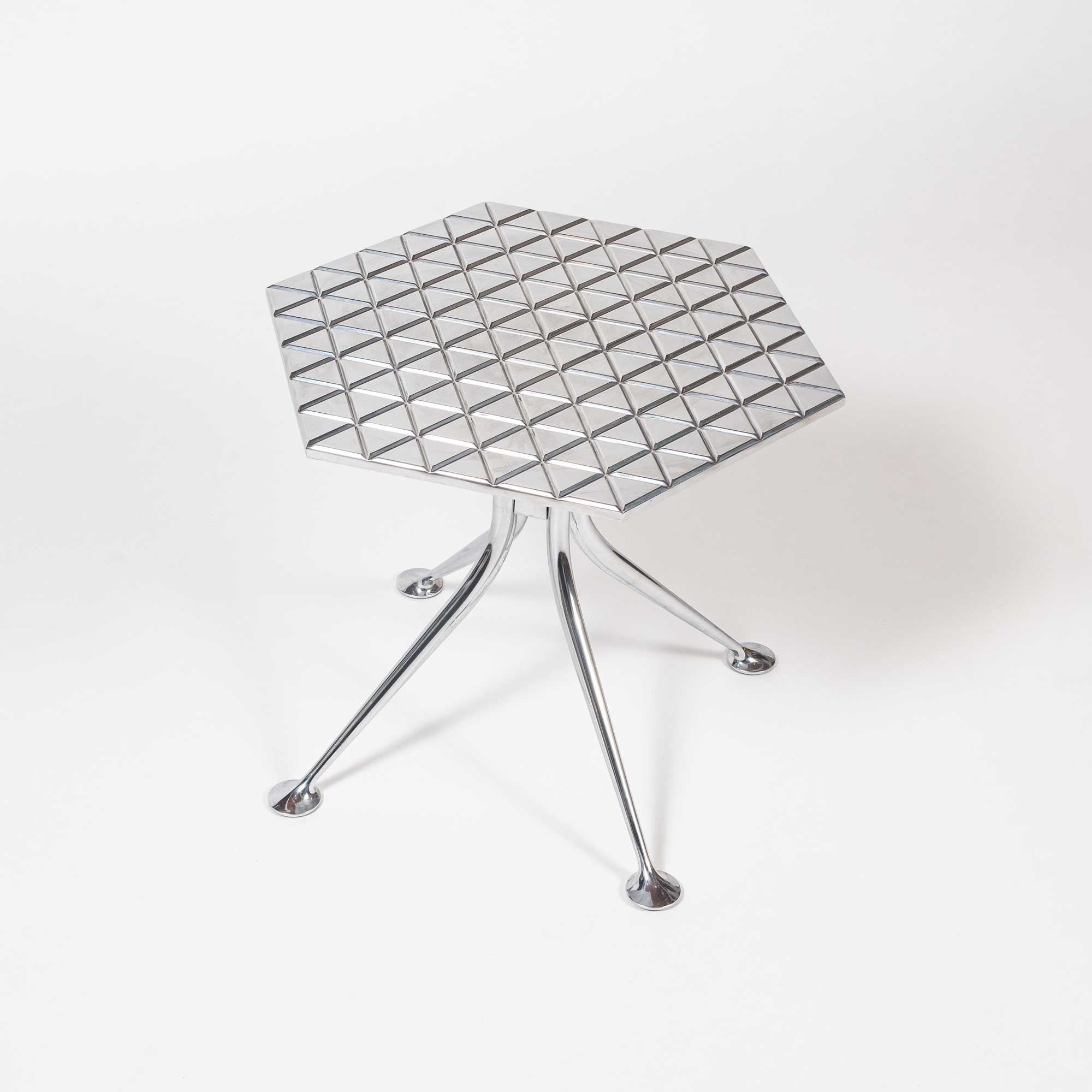 Alexander Girard for Braniff Airline Hexagon Side Table – Social