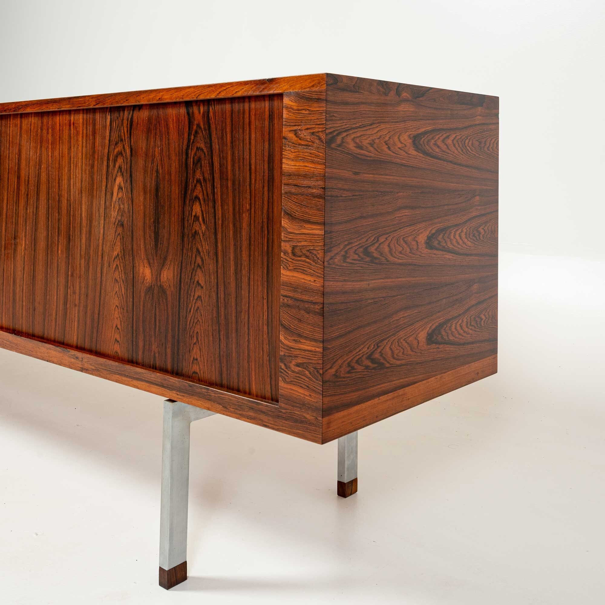 Hans Wegner RY-25 Rosewood President Sideboard/Credenza Produced by RY Møbler
